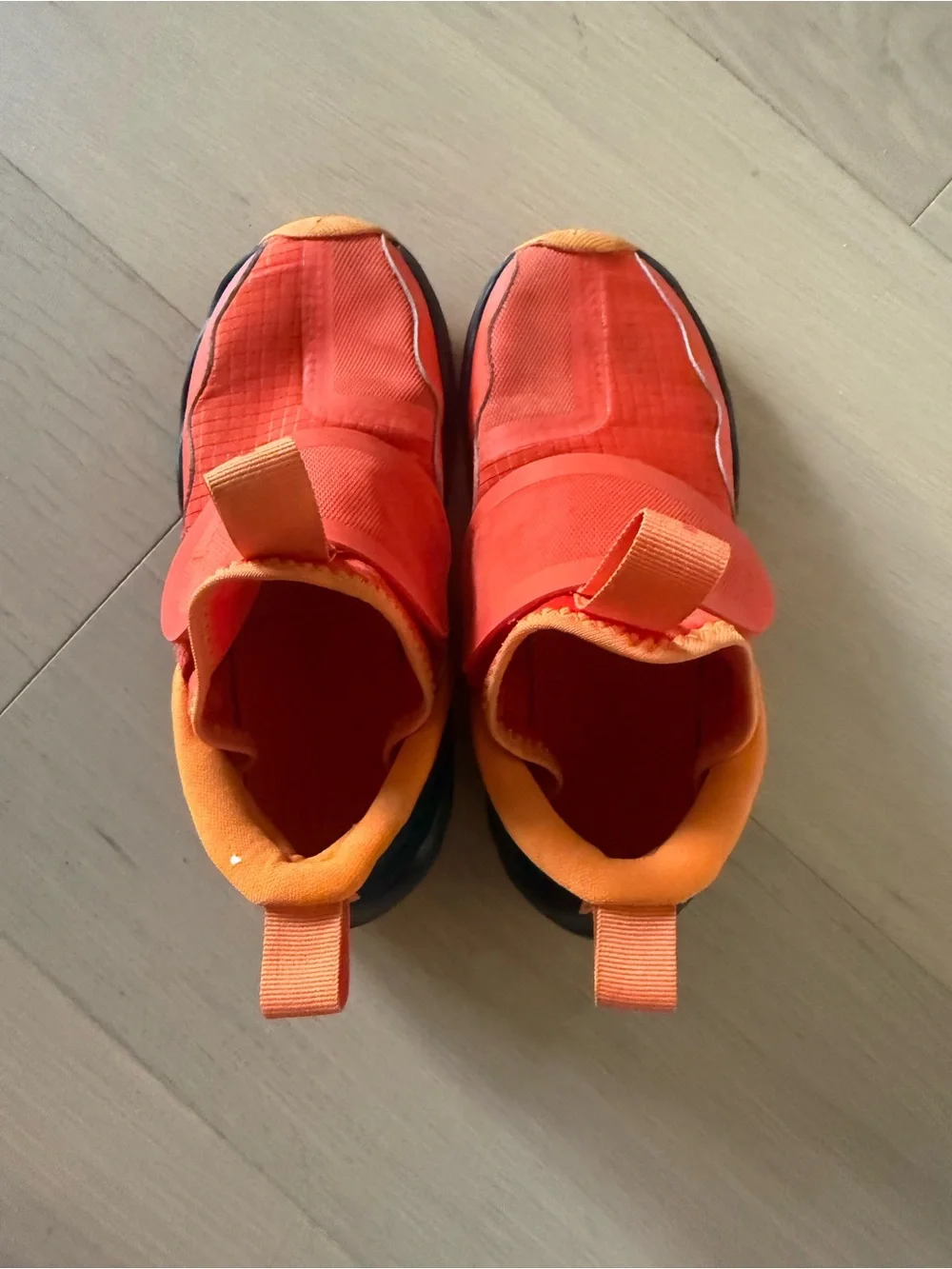 Nike Jordan 23/7 Kids Slip-On Athletic Shoes in Bright Orange